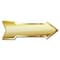Signmission Gold Arrow Decal Funny Home Decor 18in Wide D-A-999842 - alternate 1